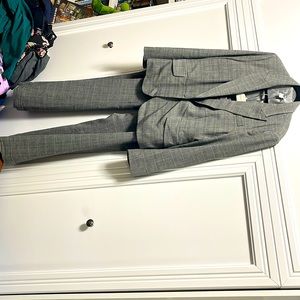 Plaid Pant Suit